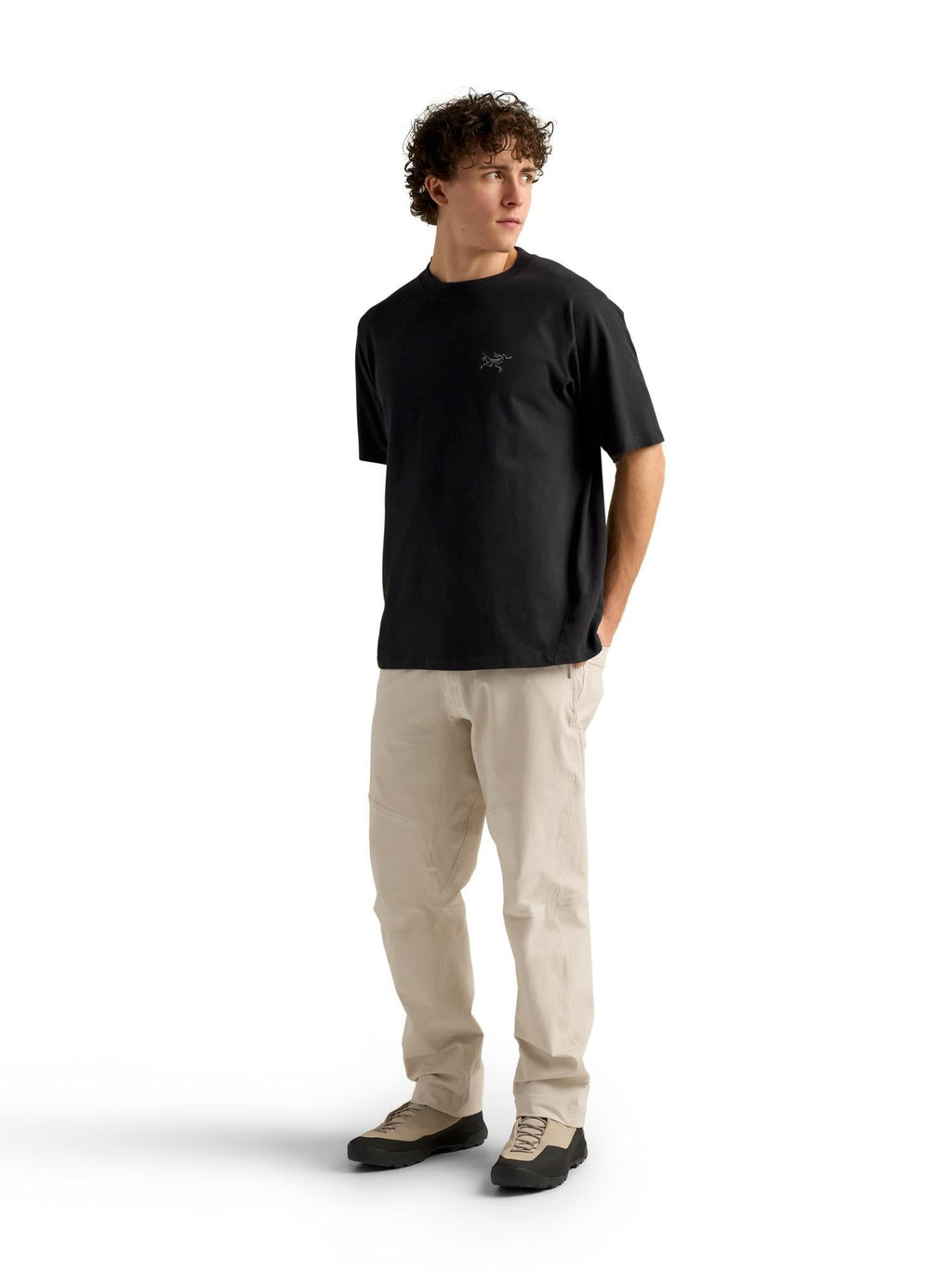 Arc'teryx Men's Kragg Cotton Emblem Crew Shirt SS