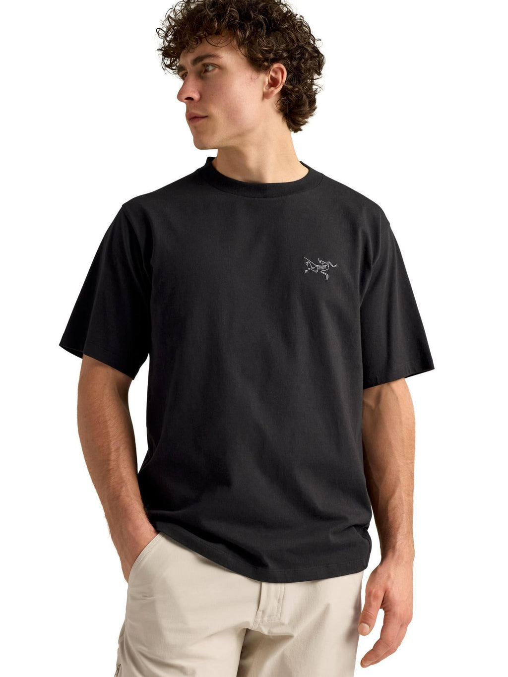 Arc'teryx Men's Kragg Cotton Emblem Crew Shirt SS