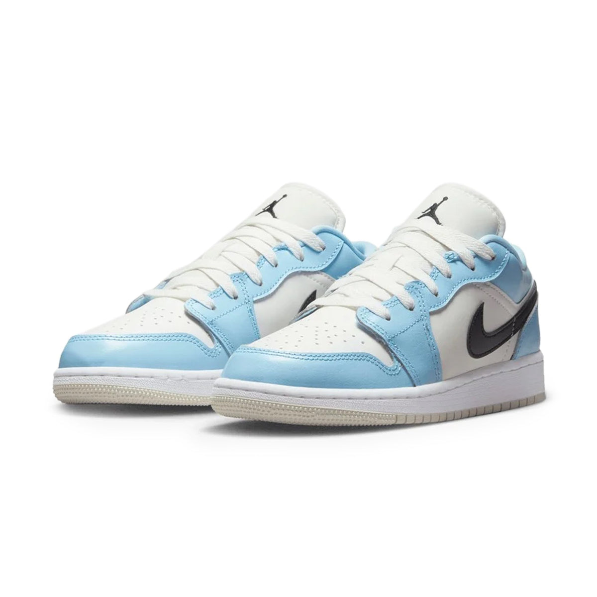Air Jordan 1 Low Ice Blue Black (GS) Sneakers