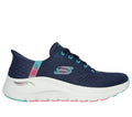 Skechers Slip-ins: Arch Fit 2.0 - Easy Chic, NAVY / TURQUOISE