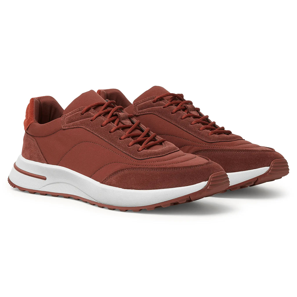 Loro Piana Week End Walk Sanguine Pencil Sneaker