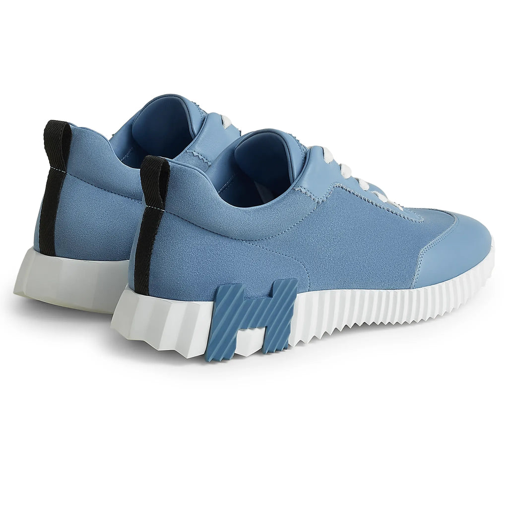 Hermes Paris Hermès Paris Bouncing Calf Sneaker Blue Jeans