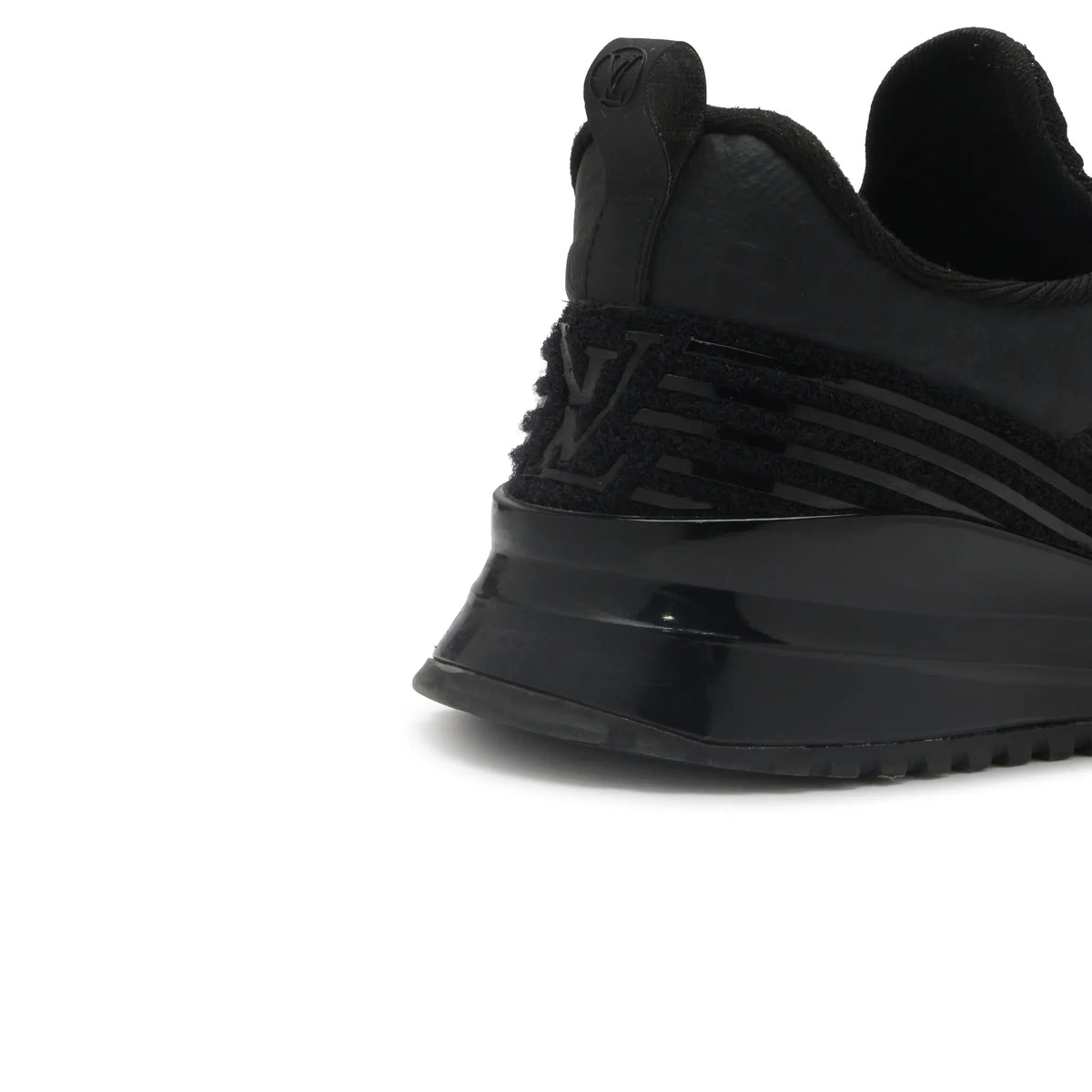Preloved - Louis Vuitton V.N.R Low Black Knit Sneaker