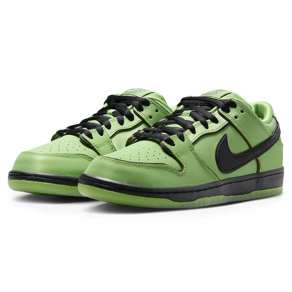 The Powerpuff Girls x Nike SB Dunk Low Buttercup Sneakers - Green