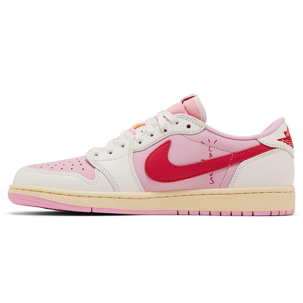 Travis Scott x Air Jordan 1 Low OG Tropical Pink Sneakers