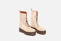 Altuzarra Cream Mohair Boots