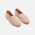 Chloe Gray Suede Espadrille