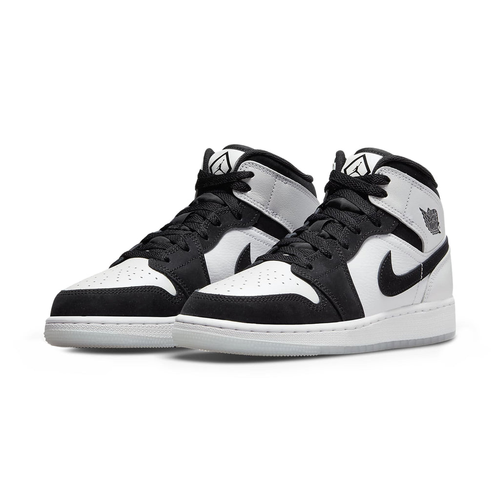 Air Jordan 1 Mid Diamond Shorts (GS) - White