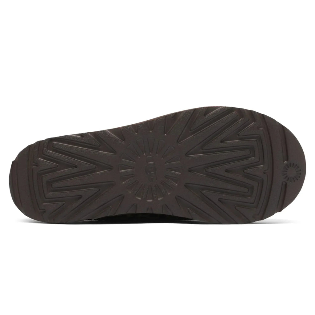 UGG Tasman Caspian Burnt Cedar Cheetah Slippers - Women's - Brown