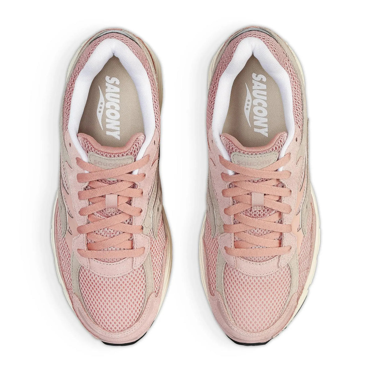 Saucony Progrid Omni 9 Pink Beige Sneakers