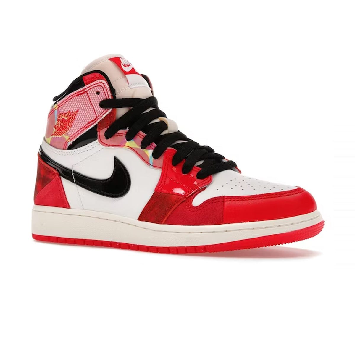 Air Jordan 1 Retro High OG Spider-Man Across The Spider-Verse (GS) Sneakers - Red