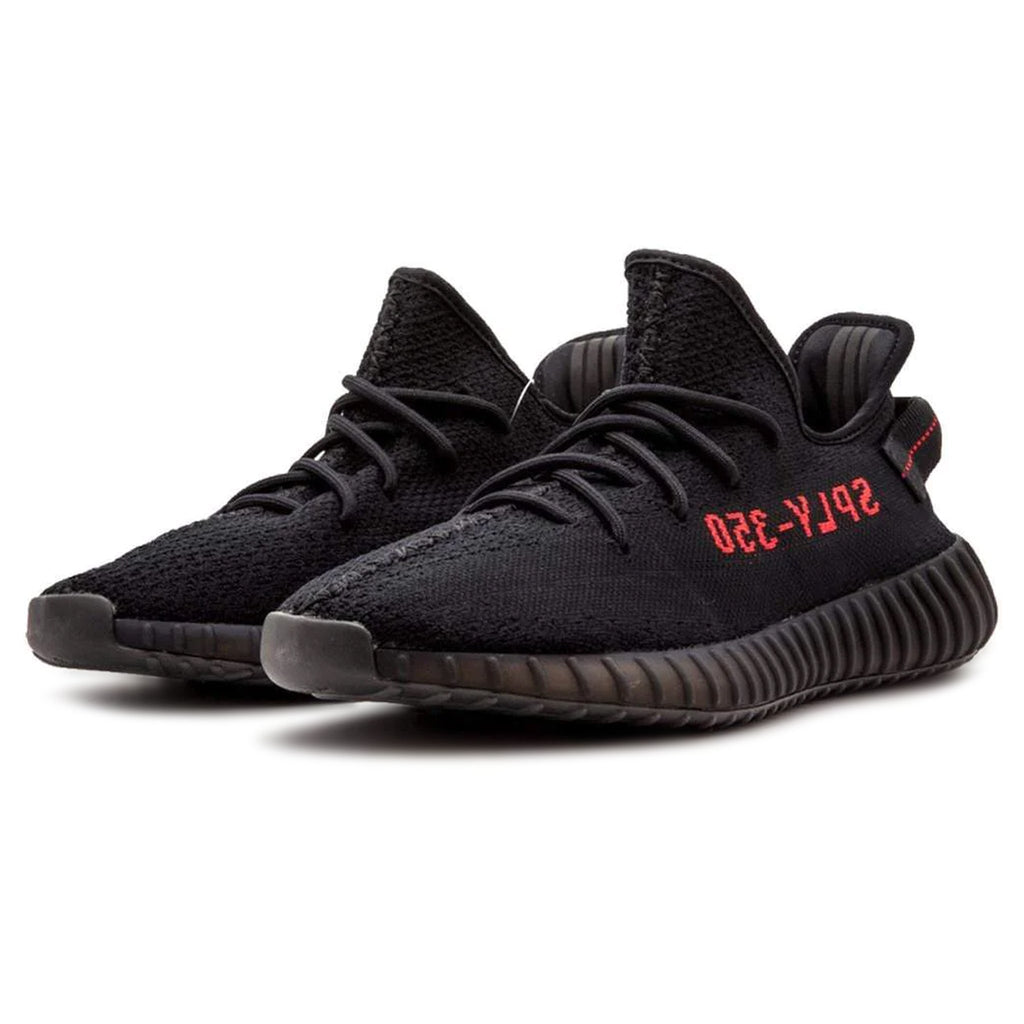 Adidas Yeezy Boost 350 V2 Bred Core Black Red Sneakers