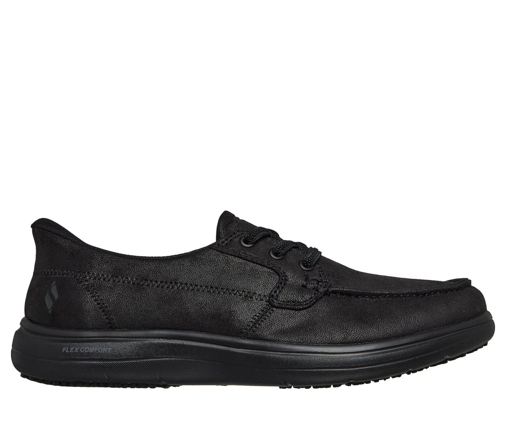 Skechers Slip-ins Work Slip-Resistant: On-The-GO Flex Radiant - Zuasa, BLACK