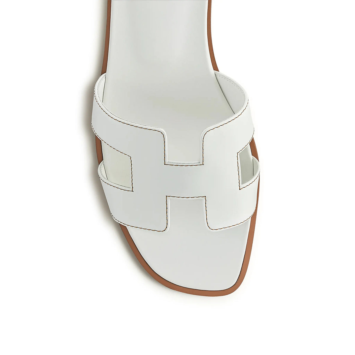 Hermes Paris Hermès Paris Oran White Sandal