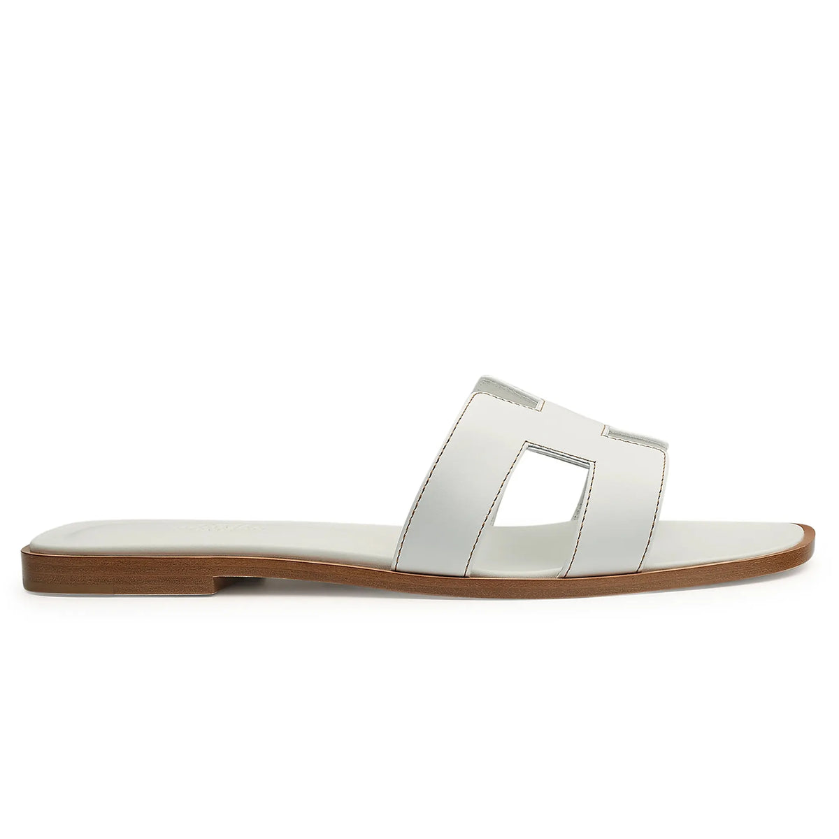 Hermes Paris Hermès Paris Oran White Sandal