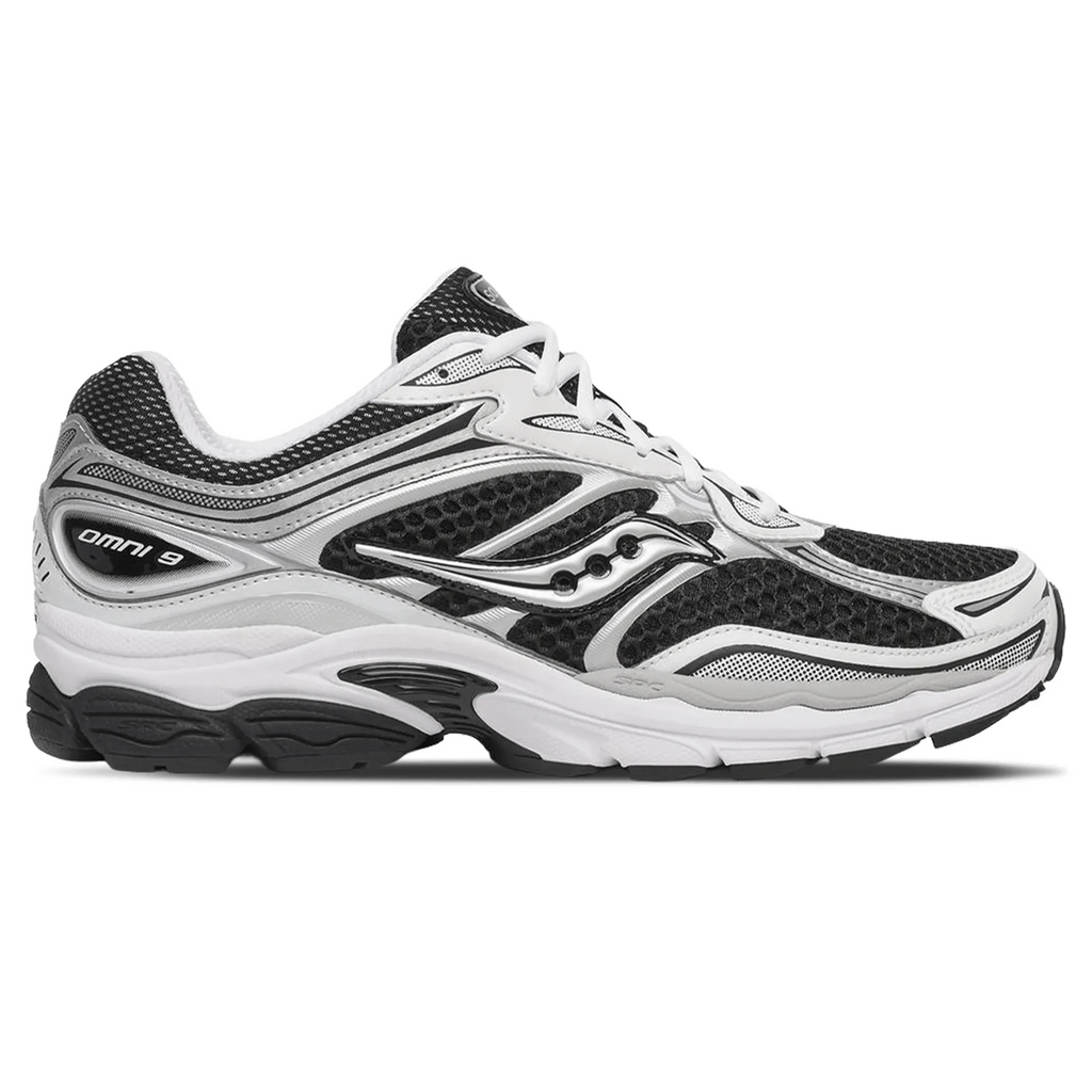 Saucony Progrid Omni 9 Black White Sneakers