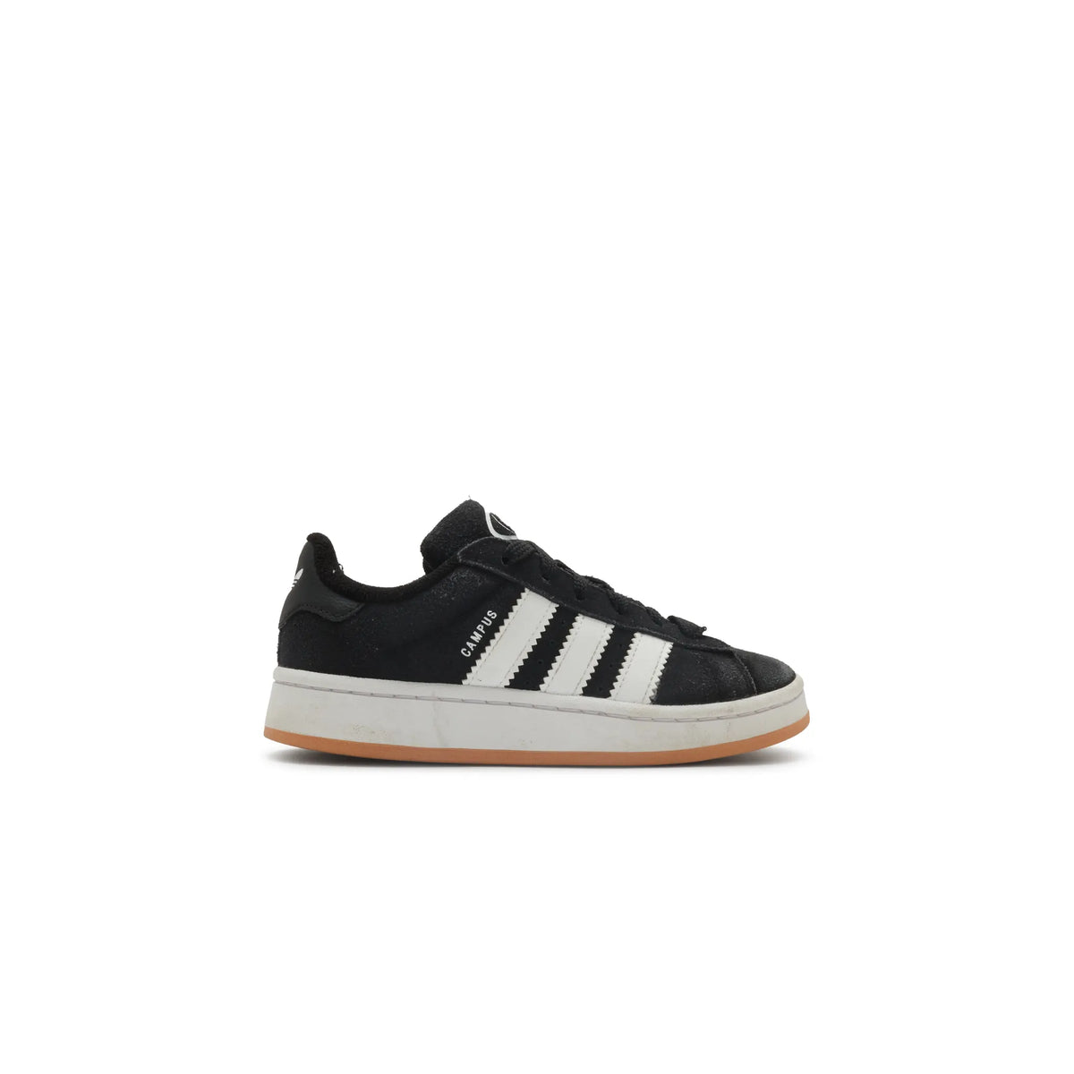 Preloved - Adidas Campus 00s Kids Black White Gum Sneakers