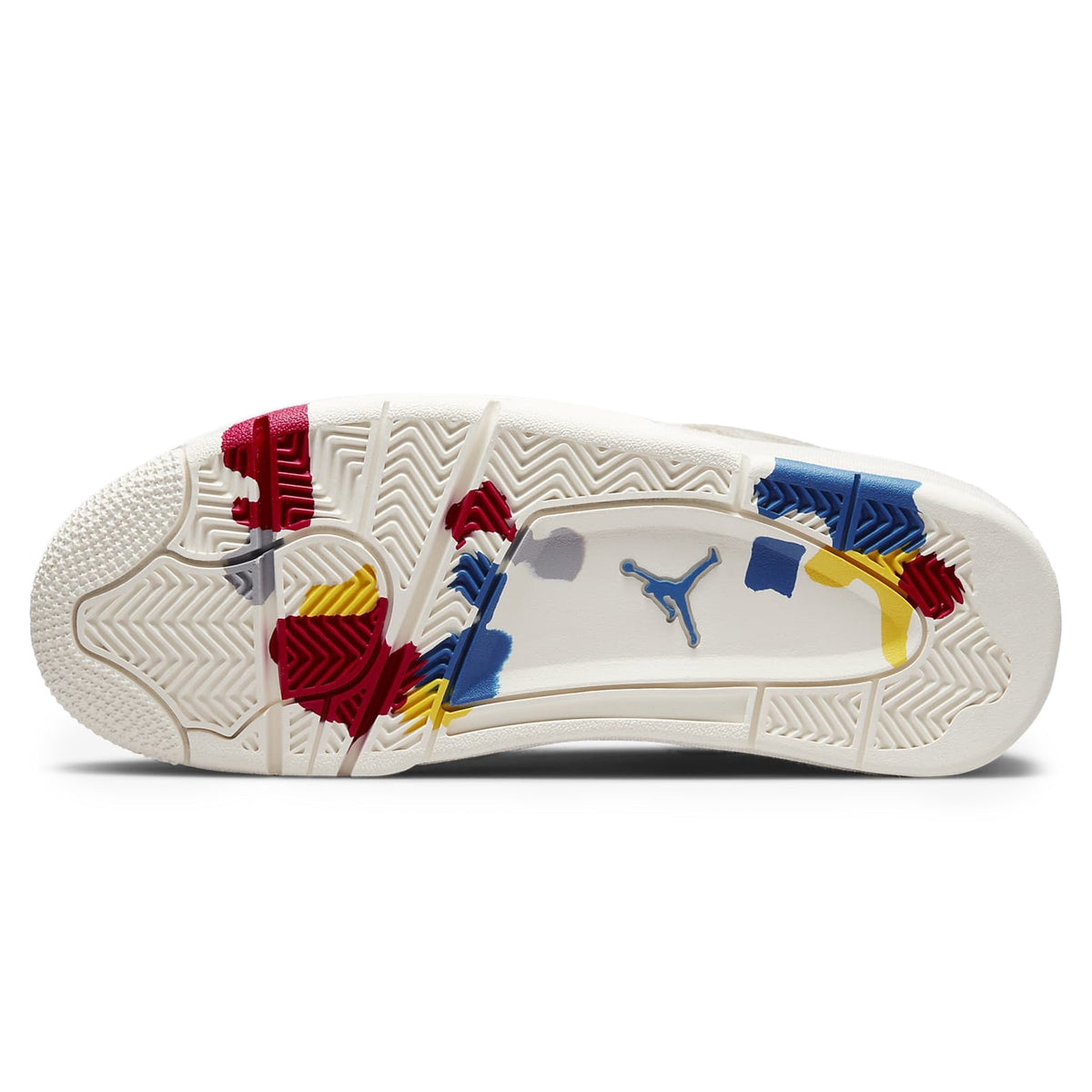 Air Jordan 4 Retro Blank Canvas - Women's Sneakers - Beige