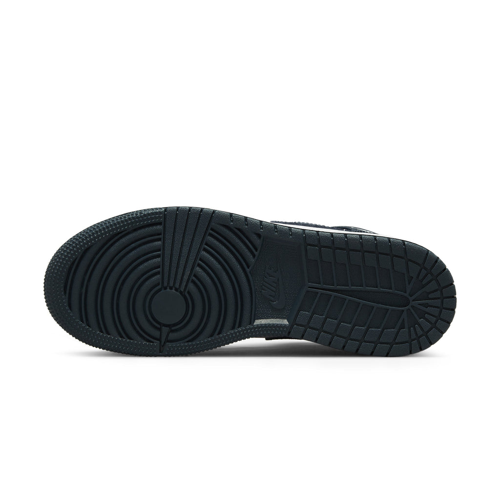 Air Jordan 1 Mid Dark Teal (GS) Sneakers - Blue